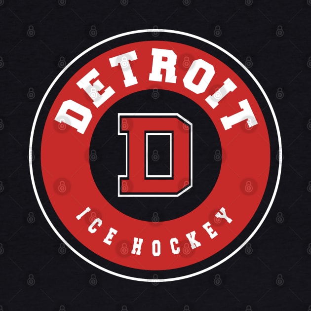 Detroit ice hockey by BVHstudio